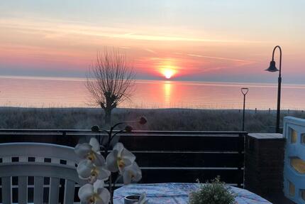 Ferienwohnung Ostern Ostsee Scharbeutz Meerblick Strand