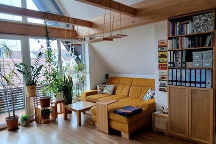 Helle möblierte Wohnung mit Garten zur Zwischenmiete für 1 Jahr - Neusäß