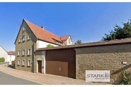 Stattliche Hofreite mit großem Wohnhaus, Scheune und Nebengebäuden – sofort verfügbar! - Gaukönigshofen