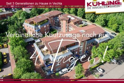 Barrierearme 2-Zimmer-Wohnung nebst Carport - Vechta