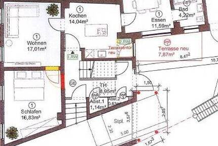 3-Zimmer-Wohnung mit Terrasse in Bad Schwalbach