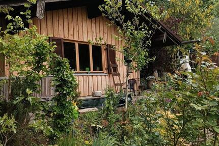 Freizeit Grundstück mit Holz Hütte bei Landshut - Ergolding