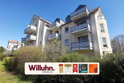 Freistehend ab 01.09.2026 | 2-Raum-Maisonette | 2 Balkone | Tiefgarage | Nachgefragte Wohnlage - Leipzig Liebertwolkwitz