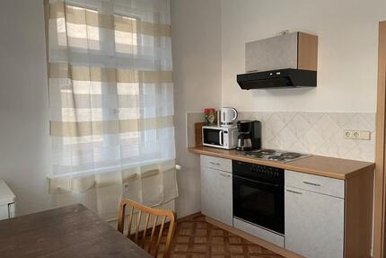 Wohnung im Erdgeschoss am Markt, Außensitzplatz und Stellplatz - Doberlug-Kirchhain