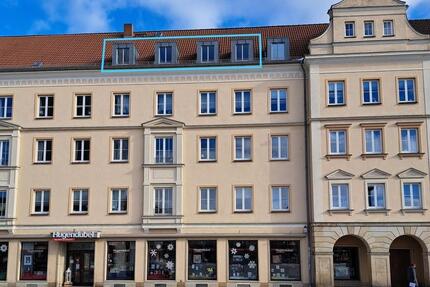 4‑Raum-Dachgeschosswohnung in der Neubrandenburger Innenstadt