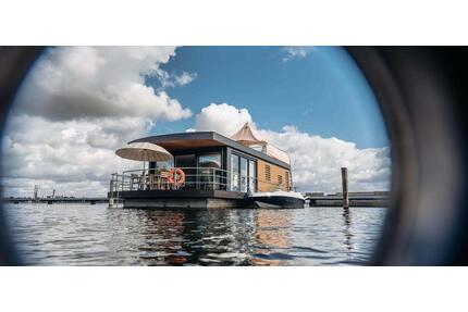 Hausboot, Fewo, Wasser, Bärwalder See, Sachsen, Kurz-Urlaub - Weißwasser (Oberlausitz)