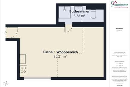 Wohnung zum Kaufen in Perl Besch 109.800,00 € 24 m² - Perl / Besch