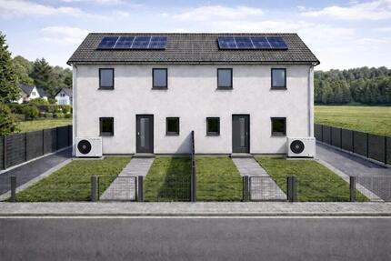 Berlin & Potsdam in Reichweite - Ankommen und Wohlfühlen: Moderne Neubau-DHH mit PV und Home-Office - Ludwigsfelde