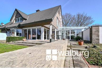 Familiäres Wohndomizil mit idyllischem Garten und separater Einliegerwohnung - Bestlage in Haselünne