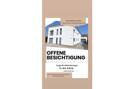 Mehrfamilienhaus in Nienhagen - 850.000,00&nbsp;EUR Kaufpreis, ca.&nbsp; 362,00&nbsp;m&sup2; in Nienhagen (PLZ: 29336)