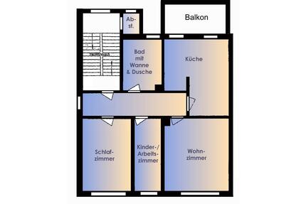 3-Zimmer im Zentrum - 429,00&nbsp;EUR Kaltmiete, ca.&nbsp; 75,00&nbsp;m&sup2; in Schmölln (PLZ: 04626)