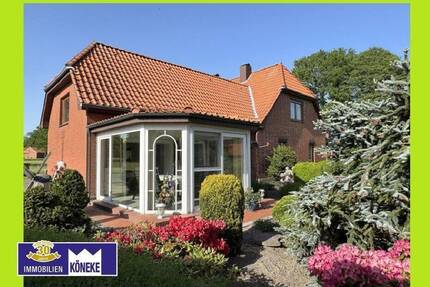 Ländliches Wohnhaus, top gepflegt, mit großem Platzangebot- Wintergarten, Balkon, Garagen! - Pennigsehl