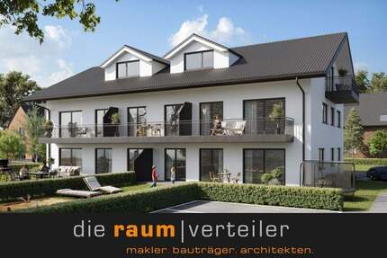 Wir verkaufen unsere Musterwohnung! ca. 96m² Wfl., ca. 200m² SW-Garten, Hobbyraum ca. 25m² optional - Bruckmühl Heufeld