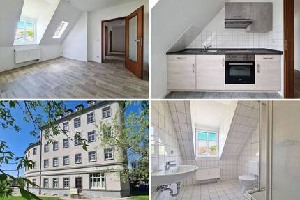 Gemütliche Dachgeschosswohnung mit wertiger Einbauküche und Stellplatz - Chemnitz Yorckgebiet