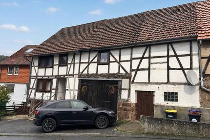 Historischer Streckhof auf 733 m² in Wickersrode - Hessisch Lichtenau