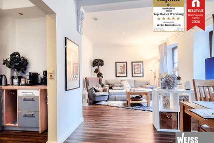 Zentrale vollmöblierte 2 Zimmer Wohnung direkt in der Altstadt -ohne Balkon- - Würzburg
