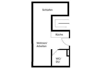 Top 1 Zimmer Wohnung in Zentrumslage von Erlangen