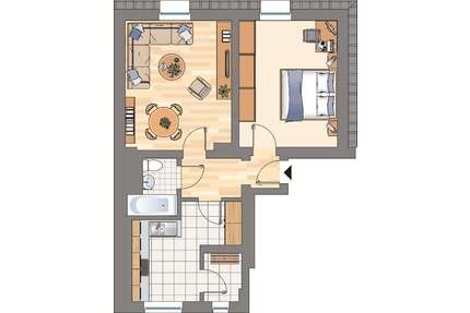 Wohnung zum Mieten in Herne 399,00 € 50.89 m²