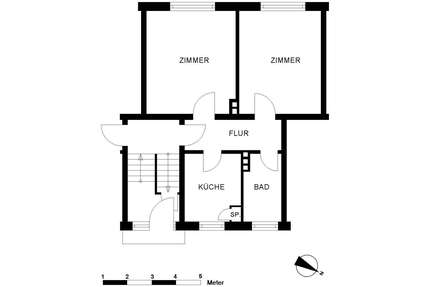 Wohnung zum Mieten in Oldenburg 423,00 € 49.12 m²