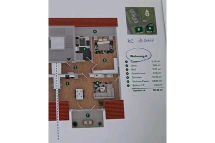 Wohnung Heimertingen - 275.000,00&nbsp;EUR Kaufpreis, ca.&nbsp; 62,36&nbsp;m&sup2; in Heimertingen (PLZ: 87751)