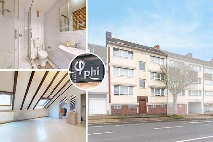 PHI AACHEN - Gut geschnittene Etagenwohnung mit Balkon in zentraler Lage von Aachen-Eilendorf!