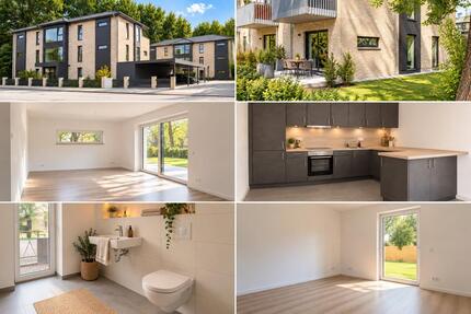 Moderne 3–Zimmer-Wohnung mit 97qm, Terrasse und Einbauküche - Rendsburg