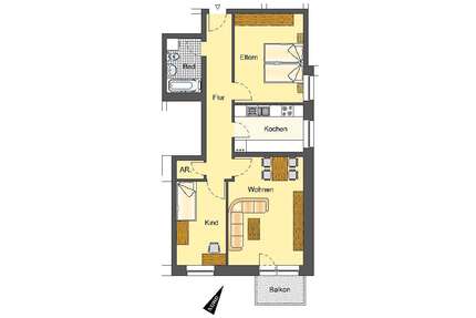 Wohnung zum Mieten in Lippstadt 559,00 € 72.24 m²