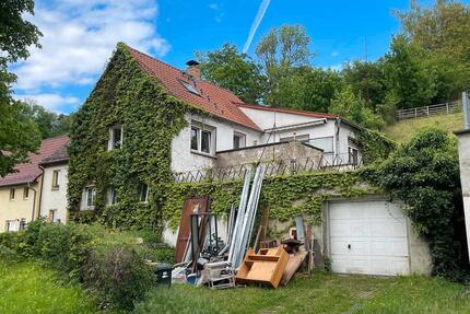 Wohnhaus mit Garage, Sonnenterrasse, Berggarten und Gewölbekeller - Dornburg-Camburg