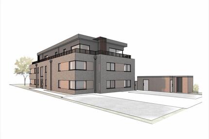Neubau: Moderne 2-Zimmer-Wohnung mit Balkon in attraktiver Lage - Wildeshausen