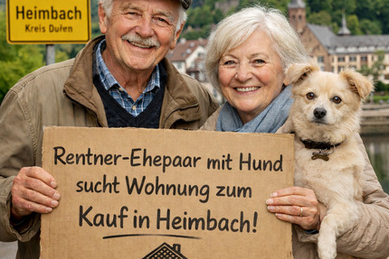 Wi suchen für ein Rentner- Ehepaar mit Hund eine 3 Zimmerwohnung um Heimbach