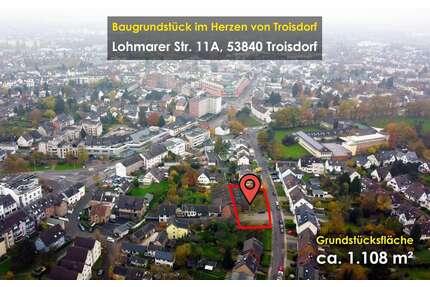 Grundstück zu verkaufen in Troisdorf-Mitte 1.100.000,00 € 1108 m²