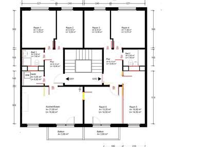Wohnung zum Mieten in Magdeburg 783,02 € 111.86 m²