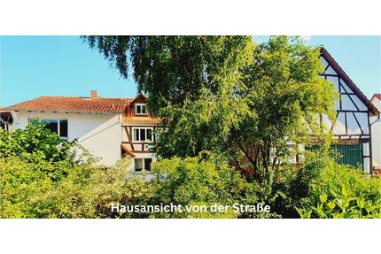 Fachwerkhaus mit Scheune und Bachgrundstück, provisionsfrei - Grebenau