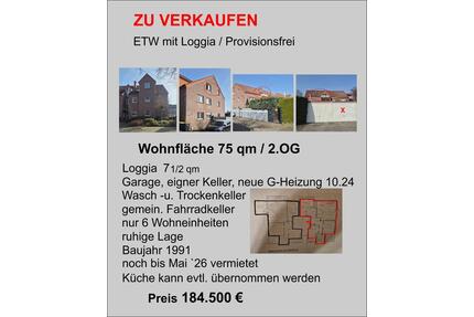 ETW mit Loggia - 184.500,00&nbsp;EUR Kaufpreis, ca.&nbsp; 75,00&nbsp;m&sup2; in Ahlen (PLZ: 59227)