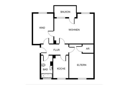 Wohnung zum Mieten in Gelsenkirchen 469,00 € 65.84 m²