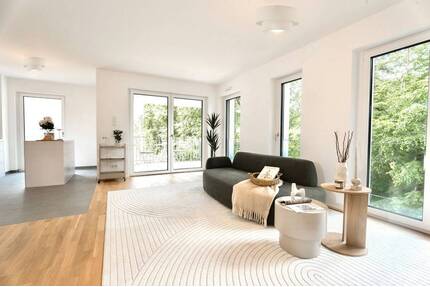 Ideal für die kleine Familie! Großzügige 3-Zimmer-Neubauwohnung in der Waldstadt - Karlsruhe / Waldstadt