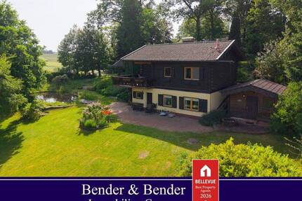 Absolute Wohlfühloase - Ferienhäuschen mit wunderschönem Fernblick, Schwimmteich und Sauna in ruhiger Randlage! - Windeck / Locksiefen