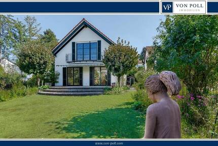 In naturnaher, ruhiger Lage - Anwesen mit zwei verbundenen Häusern im extravaganten Stil - Wehrheim