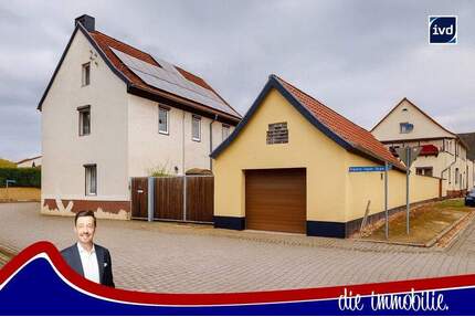 ***Liebvoll gestaltetes Wohnhaus mit Hof, Werkstatt und großzügiger Garage*** - Etgersleben