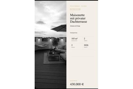 Sanierte Maisonette, Dachterrasse, neu, Pulheim Zentrum, 105qm