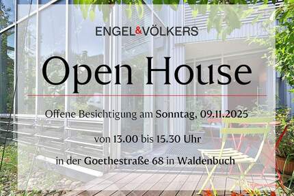 Stilvolles Wohnhaus mit Energieklasse A, zukunftsweisender Technik und außergewöhnlichem Wohnkomfort - Waldenbuch