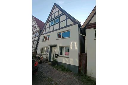 Fachwerkhaus als Mehrgenerationen Haus. Fassade 2022 Kernsaniert - Blomberg