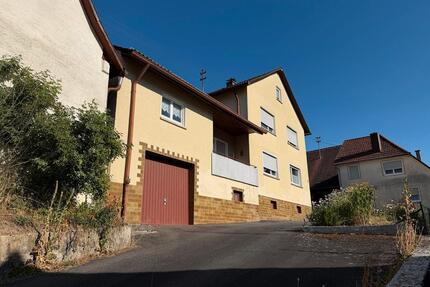 ✨ Freistehendes Zweifamilienhaus mit Scheune und Gärten -Dainbach - Bad Mergentheim