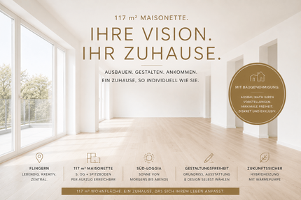 Wohnung zum Kaufen in Düsseldorf 299.000,00 € 117 m²