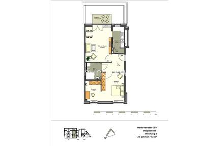 Wohnungsswap - 2 Zimmer, 71 m² - Harkortstraße, Altona, Hamburg
