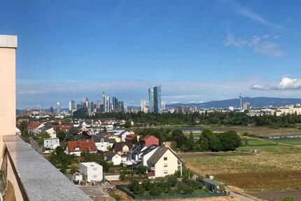 Penthouse mit atemberaubenden Skyline-Blick (direkt an Frankfurts - Frankfurt am Main Oberrad