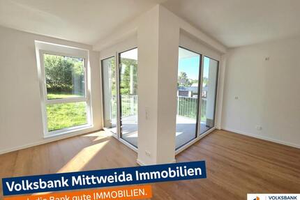 Erstbezug! Moderne 4-Zimmer Wohnung mit Garagenstellplatz - Hartmannsdorf