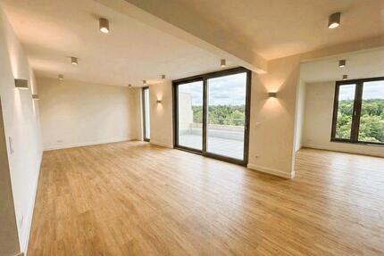 Neubau-Penthousewohnung mit großer Dachterrasse am Franzenbrunnen - Saarbrücken Neue Bremm