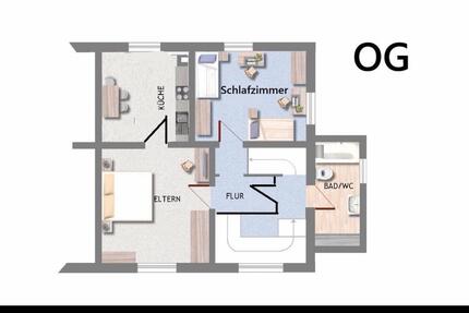 Schöne 2-Zimmerwohnung in Krankenhausnähe zu vermieten - Ehingen (Donau)