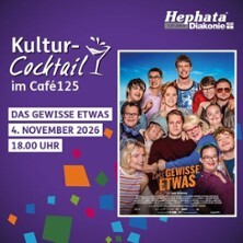 Das gewisse Etwas: Kino mit Filmgespräch - Mit Schauspielern Jan Bobke und Patrick Finger